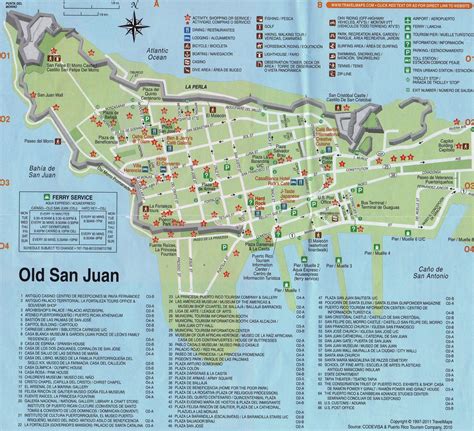 san juan old town map